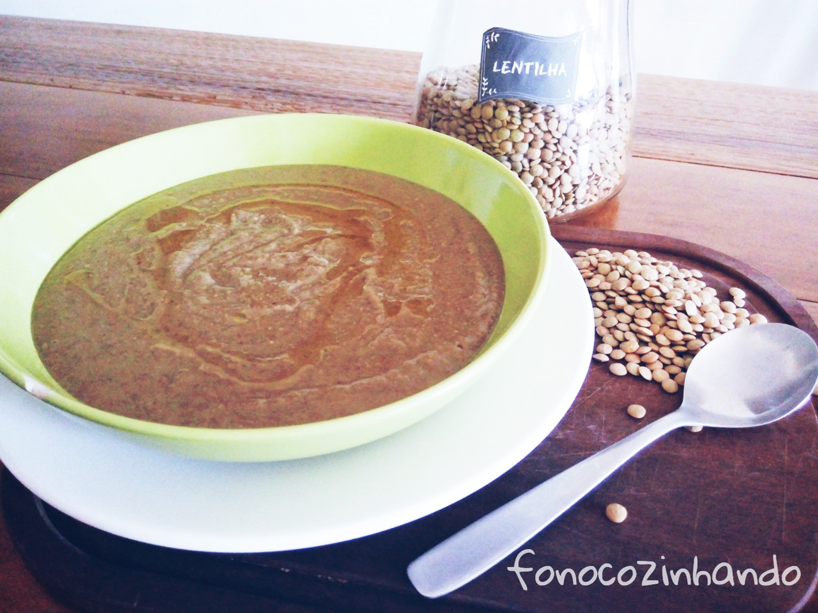 Disfagia e Inverno – Creme de Lentilhas com um toque de limão ♥ #porumpastosomelhor