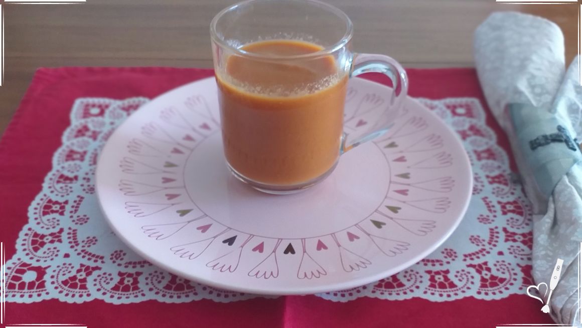Creme de Tomate Assado e Pimentão